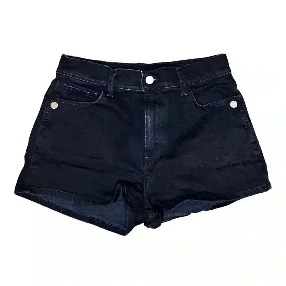 BLDWN Black Denim Brie Short Size 29